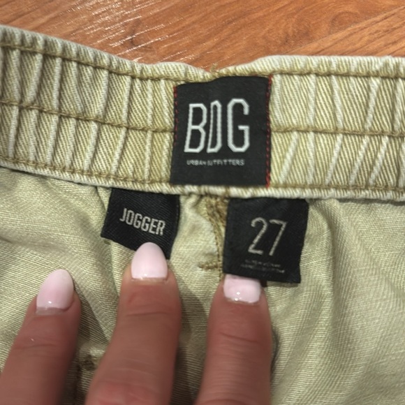 BDG Sage Green Joggers - Picture 7 of 9